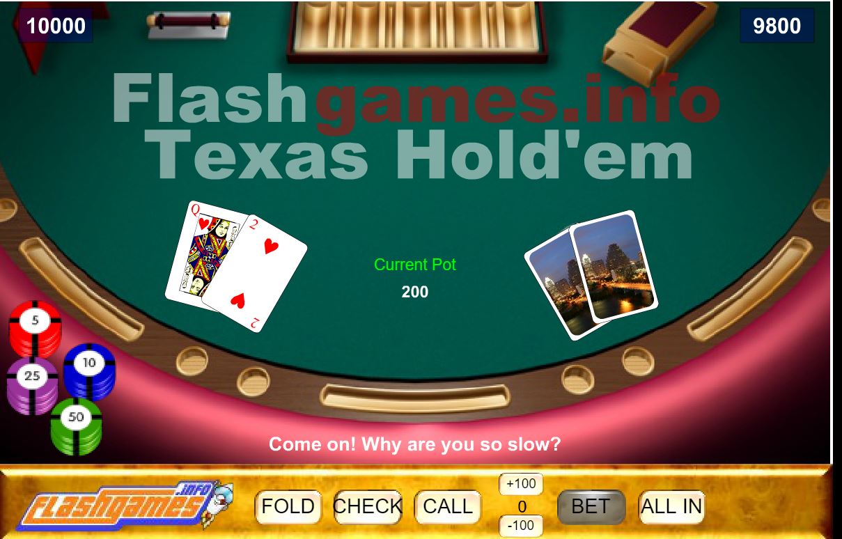 играть в техасский флеш покер онлайн